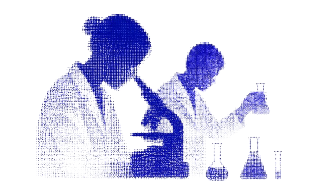 Engineers represented as warm halftone figures